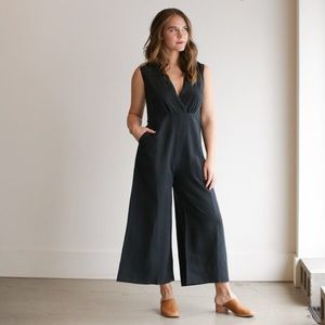 Silk + Linen Ozma Jumpsuit